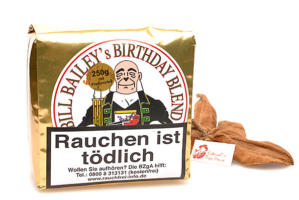 Bill Bailey´s Birthday Blend Pipe tobacco 250g Economy Pack Bill Bailey´s Birthday Blend Pipe tobacco 250g Economy Pack